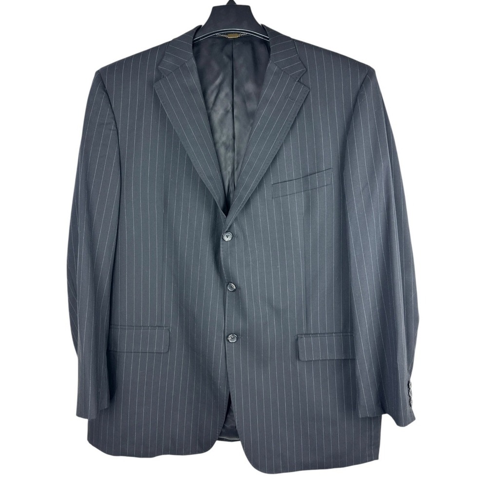 Sorrani Sartoriale x Loro Piana Zelander Merino Wool Pinstripe Blazer 58 L US 48 - Picture 16 of 16